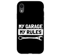 Custodia per iPhone XR Il mio garage le mie regole Car Lover Mechanic Garage Car Guy