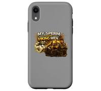 Custodia per iPhone XR Il mio sperma crea uomini vichinghi