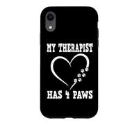 Custodia per iPhone XR Il mio terapeuta ha 4 zampe, proprietario del cane