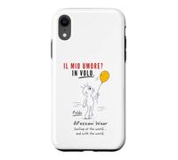 Custodia per iPhone XR Il Mio Umore Poldo Palloncino Ironico Divertente