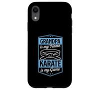 Custodia per iPhone XR Il nonno è il mio nome Karate è il mio gioco nonno