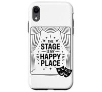 Custodia per iPhone XR Il Palcoscenico È Il Mio Posto Felice Appassionato Di Teatro