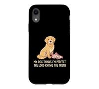 Custodia per iPhone XR Il proprietario del cane Pensa che io sia ideale per camminare con
