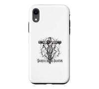 Custodia per iPhone XR Il sacrificio diventa salvezza crocifissione cristiana