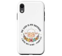 Custodia per iPhone XR Il Signore è il mio pastore, non aspetterò - Salmi 23:1