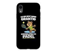 Custodia per iPhone XR Il Simpatico Orso Del Padel Non È Sempre Scontroso - Gioco A