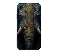 Custodia per iPhone XR Il sublime maestoso re elefante fantasy