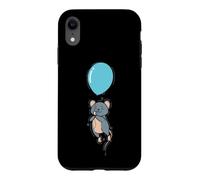 Custodia per iPhone XR Il topo si blocca sul palloncino