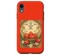 Custodia per iPhone XR Illustrazione decorativa dell'uovo di Nowruz dei tesori di Haft-Sin