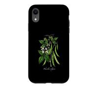 Custodia per iPhone XR Illustrazione della pianta del fagiolo francese Phaseolus vulgaris