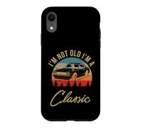 Custodia per iPhone XR I'm Not Old I'm A Classic Old Car Retro Sunset Sun Vintage