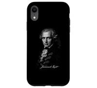 Custodia per iPhone XR Immanuel Kant Classico Ritratto filosofo illuminista