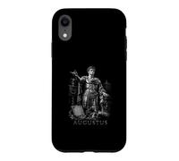 Custodia per iPhone XR Imperatore romano AUGUSTUS Antica Roma Statua