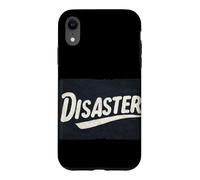 Custodia per iPhone XR Impressionante Disastro Discorso Costume