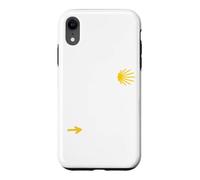 Custodia per iPhone XR Impronte verso la Vieira del Camino di Santiago,