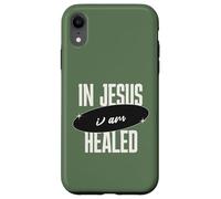 Custodia per iPhone XR In Gesù I Am Healed Christian Faith Healing Gifts