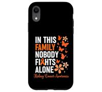 Custodia per iPhone XR In This Family Nobody Fights Alone Kidney Cancer Awareness
