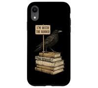 Custodia per iPhone XR In With The Banned Books Crow Book Lover Bibliophile Reading