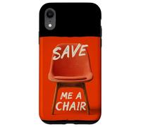 Custodia per iPhone XR Incredibile Salvami una sedia Discorso