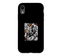 Custodia per iPhone XR Ink Cuts Deep Samurai Calligrafia Giapponese