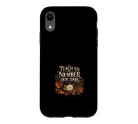 Custodia per iPhone XR Insegnaci a numerare i nostri giorni Salmo 90 12