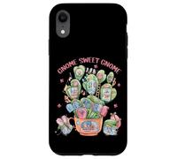 Custodia per iPhone XR Introvert Home Sweet Cactus Home Graphic Women Funny Gnome