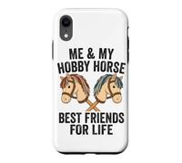 Custodia per iPhone XR Io e il mio cavallo da hobby migliori amici per la vita