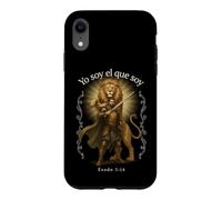 Custodia per iPhone XR Io Sono Chi Sono Esodo 3:14 Leone Guerriero Cristiano Spagnolo
