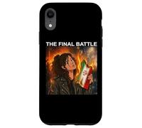 Custodia per iPhone XR Iran La Battaglia Finale Burning Flag