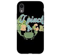 Custodia per iPhone XR Irish Punch Back Shamrock Crab Lucky St Patricks Art
