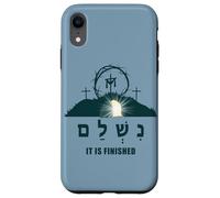 Custodia per iPhone XR It is Finished - Hebrew Passover Easter Jesus Empty Tomb