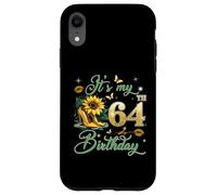Custodia per iPhone XR It’s My 64th Birthday Pink 64 Years Old Birthday Queen Party