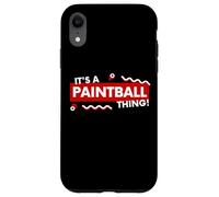 Custodia per iPhone XR It's a Paintball Thing Grandson Paintballing Tactical Gear