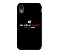 Custodia per iPhone XR It's Not My Problem Anymore She Stole My Problem Not My Man