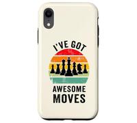 Custodia per iPhone XR I've Got Awesome Moves Giocatore di scacchi Divertente Giocatore di scacchi