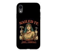 Custodia per iPhone XR Jael Nailed It Funny Bible Story Vintage