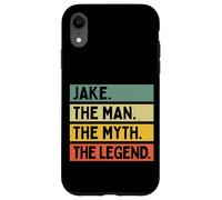 Custodia per iPhone XR Jake The Man The Myth The Legend Citazione personalizzata divertente