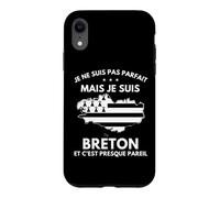 Custodia per iPhone XR Je Ne Suis Pas Parfait Mais Je Suis Bretagna