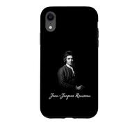 Custodia per iPhone XR Jean-Jacques Rousseau Filosofo illuminista