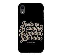Custodia per iPhone XR Jesus Es El Camino La Verdad Y La Vida Cristiano Spagnolo