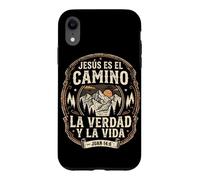 Custodia per iPhone XR Jesus Es El Camino La Verdad Y La Vida Cristiano Spagnolo Dio