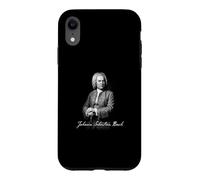 Custodia per iPhone XR Johann Sebastian Bach Compositore Classico Ritratto