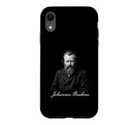 Custodia per iPhone XR Johannes Brahms Compositore Classico Musica Ritratto