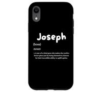 Custodia per iPhone XR Joseph Definition Personalized Name Custom Costume For Joes