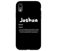 Custodia per iPhone XR Joshua Definition Personalized Name Custom Costume For Josh