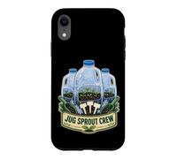 Custodia per iPhone XR JUG SPROUT CREW Semina Invernale Germogli Giardino