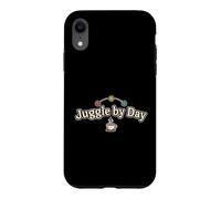 Custodia per iPhone XR Juggle by Day - Palline da giocoleria motivazionali con caffè