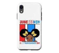 Custodia per iPhone XR Juneteenth è il mio giorno dell'indipendenza Little Miss Black Queen