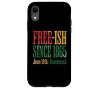 Custodia per iPhone XR Juneteenth Free-ish Since 1865 Freedom Day