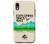 Custodia per iPhone XR Jurassic World Exploring Since 1993